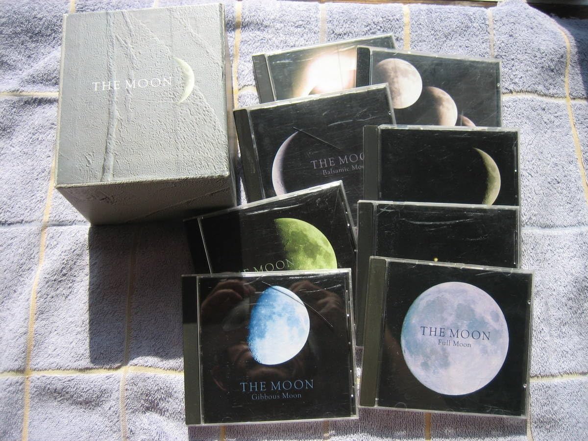 Amazon.co.jp: CD8枚組ボックス ヒーリング癒し系 THE MOON 国内